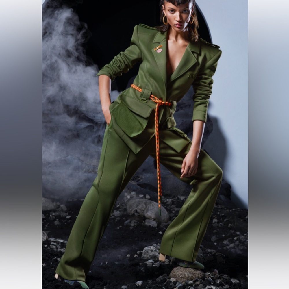 Ivy Park and Adidas Blazer and Pants Set Size Large